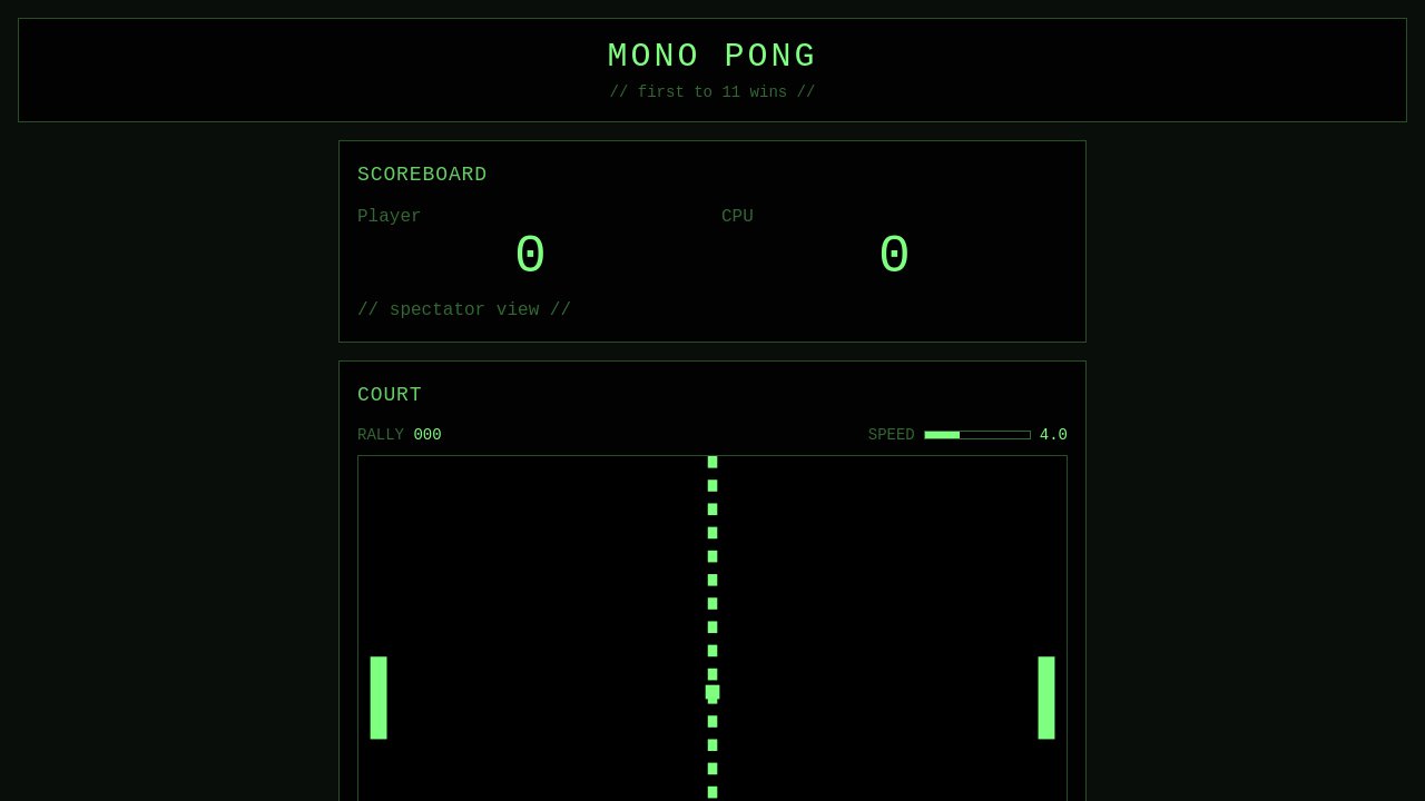 mono-pong